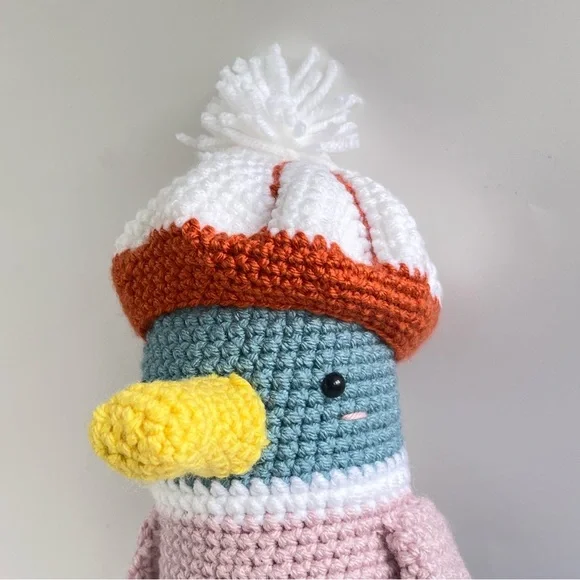 Stuart The Duck Crochet Bird Amigurumi - Picture 2 of 13